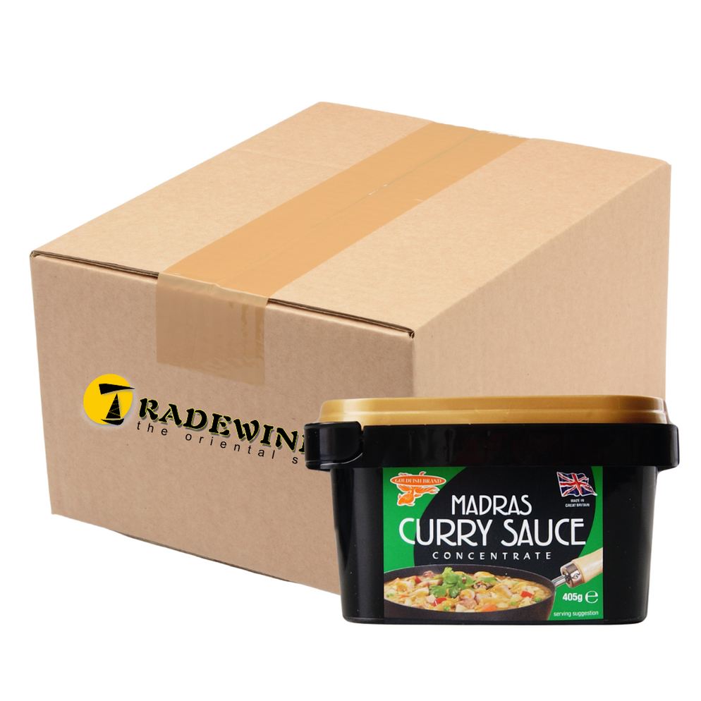 Goldfish Madras Curry Sauce 12 Tubs — Tradewinds Oriental Shop