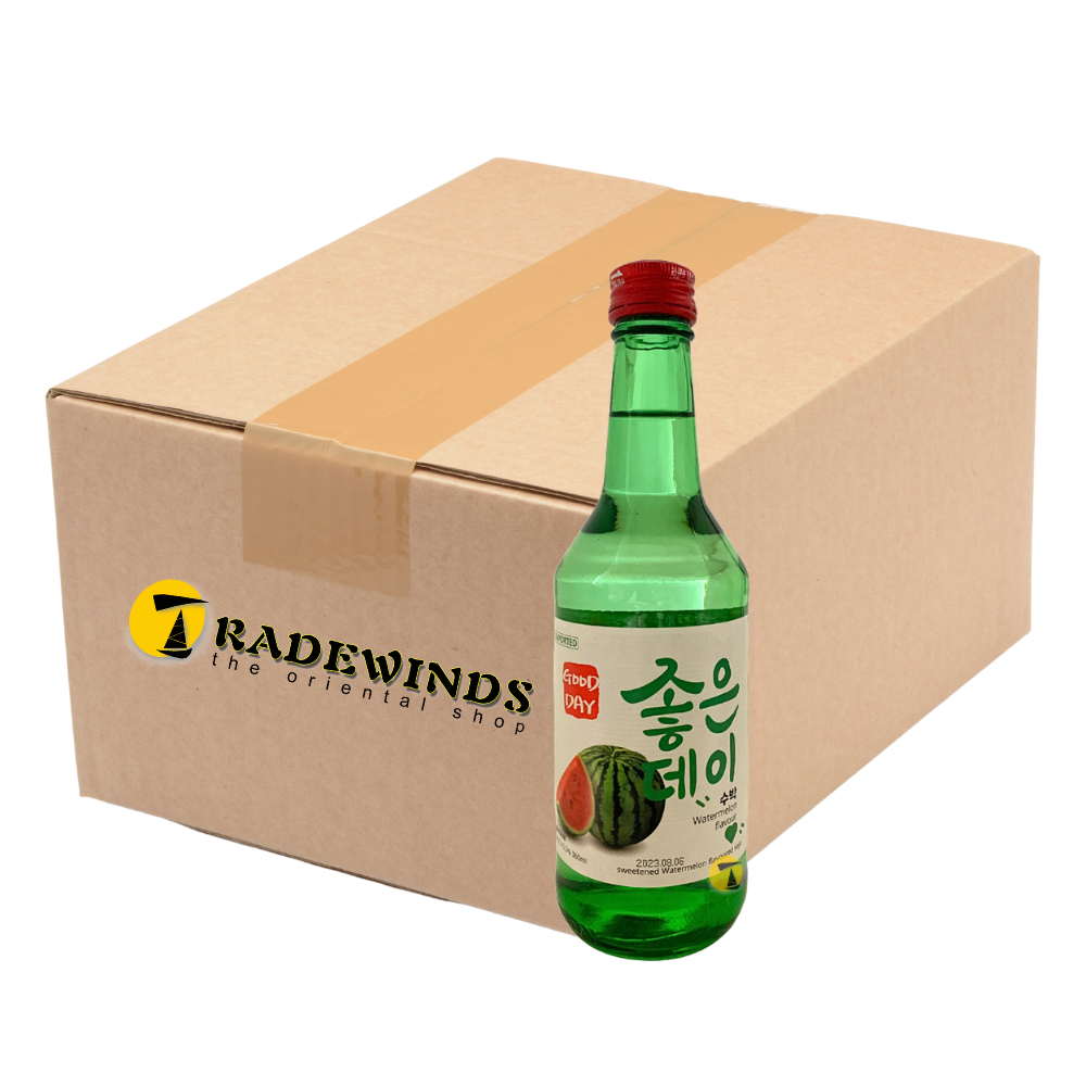 Good Day Watermelon Soju - 20x360ml — Tradewinds Oriental Shop