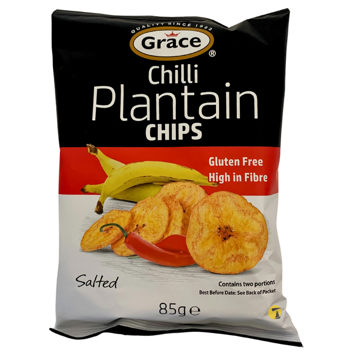 Grace Chilli Plantain Chips - 85g