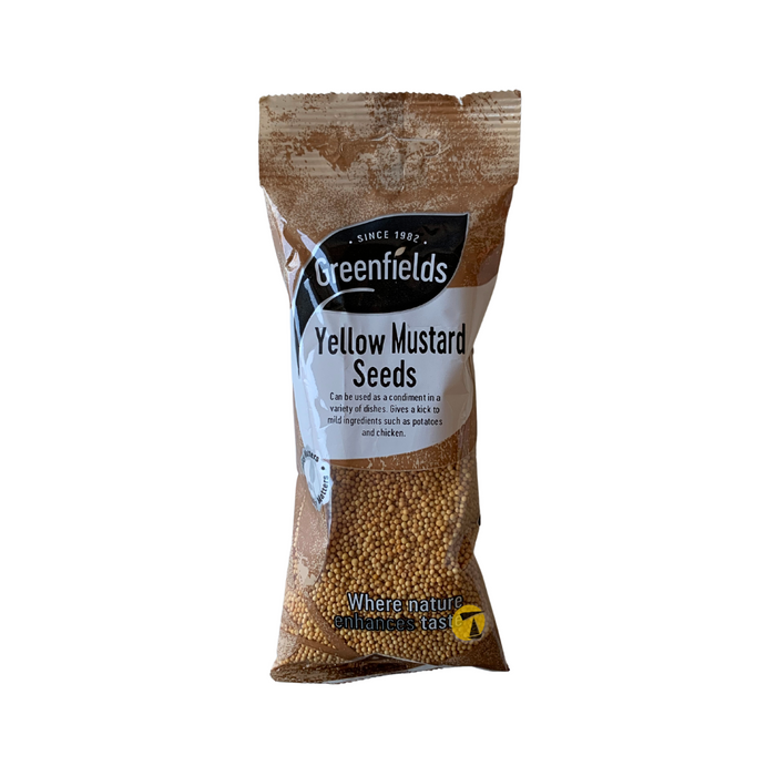 Greenfields Yellow Mustard Seeds - 100g