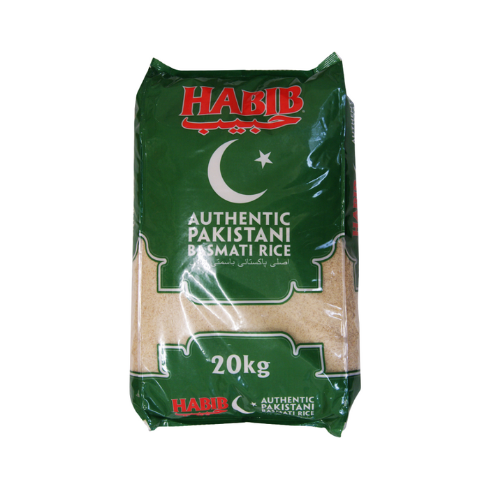 Zabib Rice Habib Basmati Rice - 20kg — Tradewinds Oriental Shop