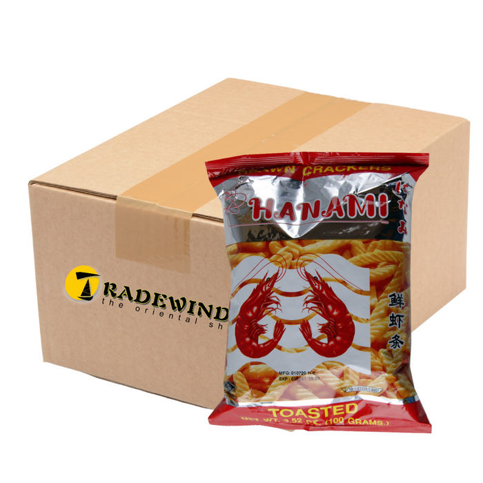 Hanami Prawn Crackers - 24x100g