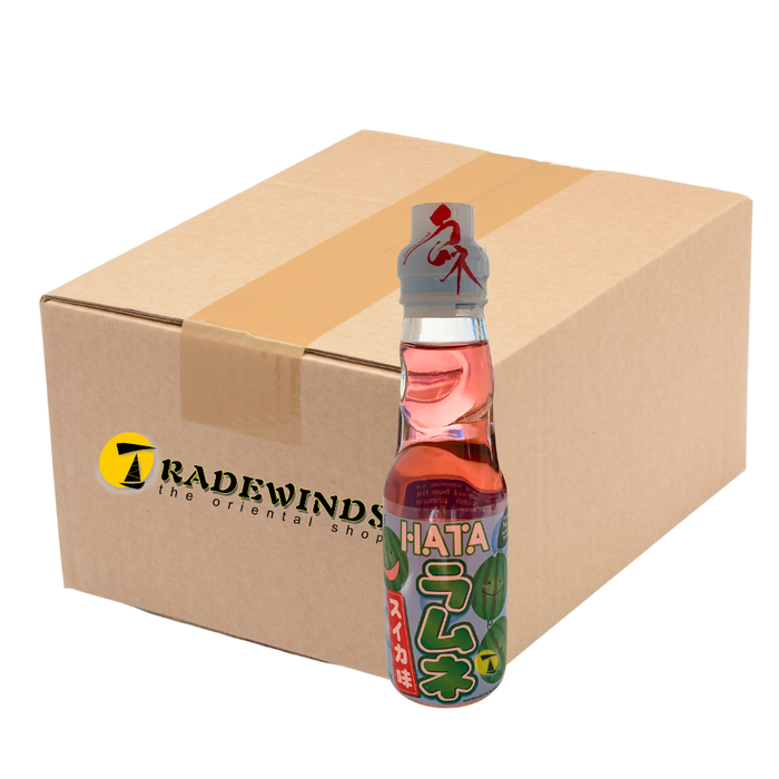 Hatakosen Watermelon Ramune - 18x200ml