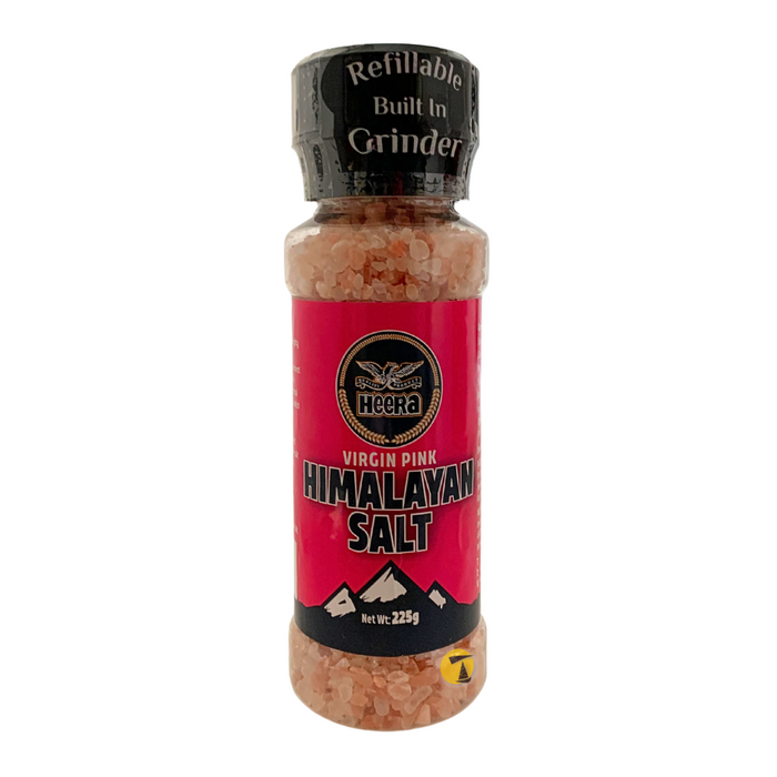 Heera Himalayan Pink Salt (Grinder jar) - 225g