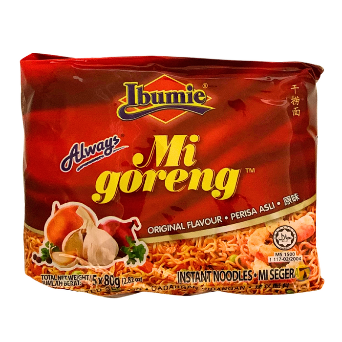 Ibumie Mi Goreng Original Instant Noodles - 5x80g