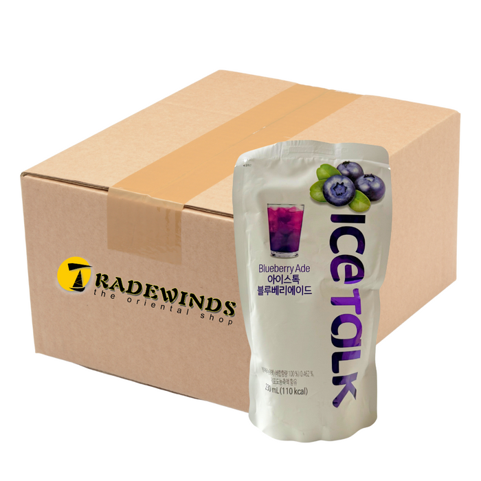 Ice Talk Blueberry Ade - 10x230ml