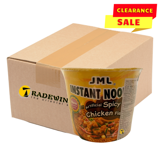 Jinmailang Big Bowl Noodles Spicy Chicken Flavour - 12x98g - BB: 26/04/2024