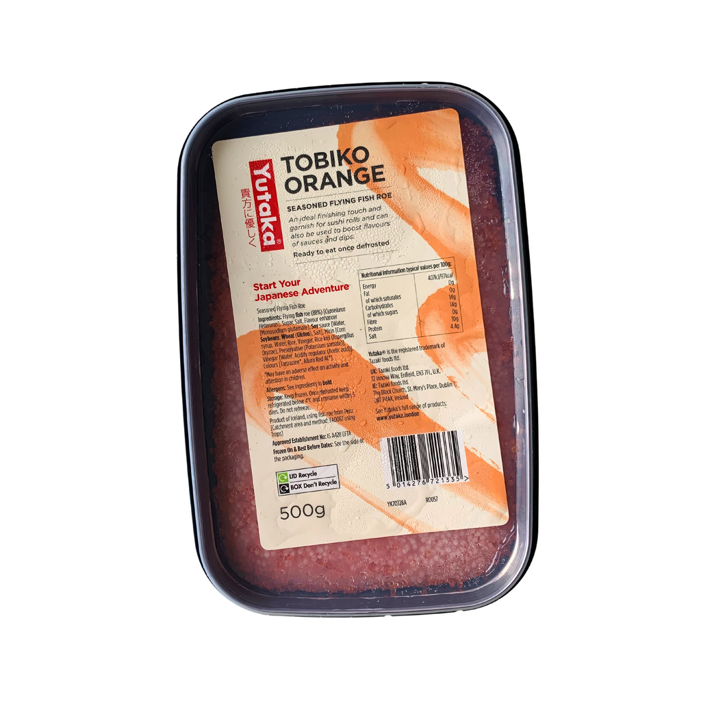 その他 cocoriang tobi Tobiko Orange Seasoned Flying Fish Roe - 500g [FROZEN