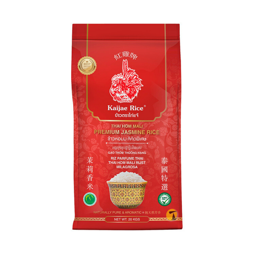 Kaijae Thai Premium Jasmine Rice - 20kg — Tradewinds Oriental Shop