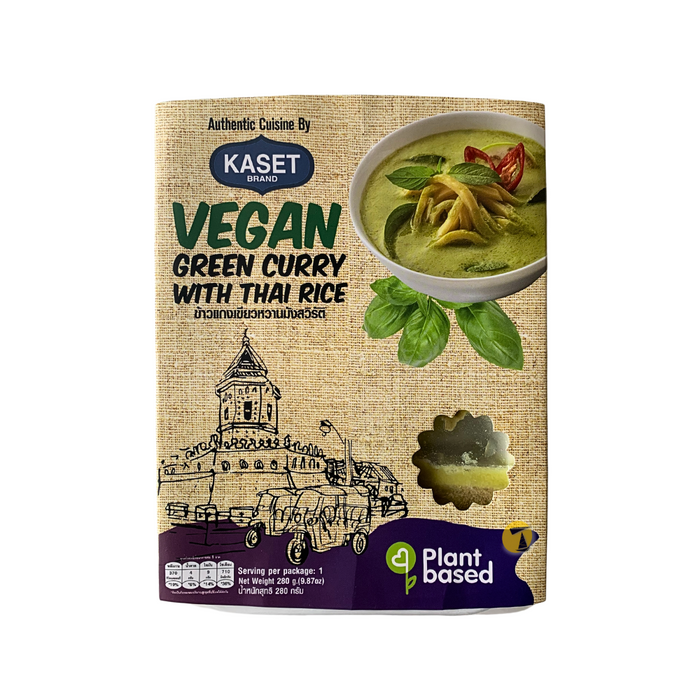 Kaset Vegan Green Curry with Thai Rice - 280g