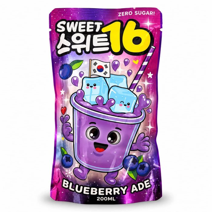 Sweet 16 Blueberry Ade [No Sugar] - 200ml