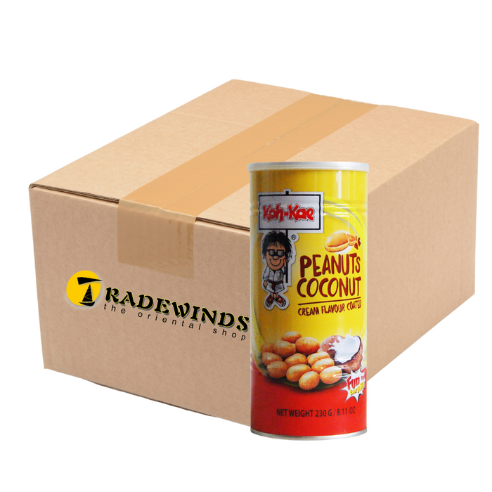 Koh-Kae Peanuts Coconut Cream Flavour - 12x230g