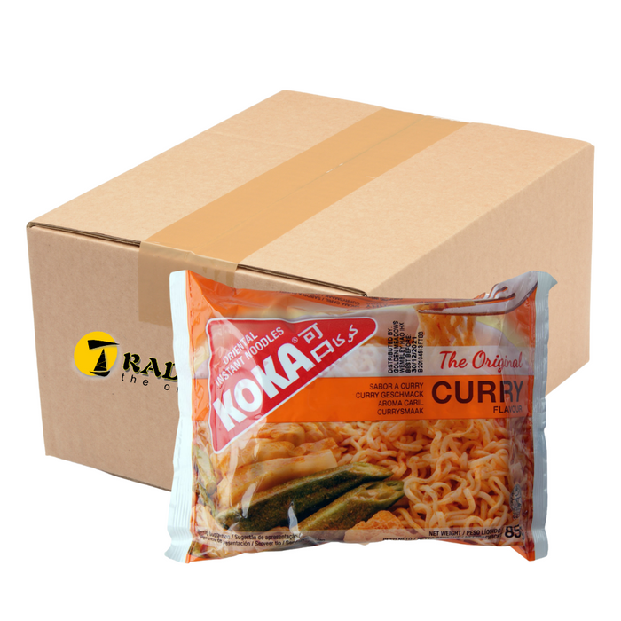 Koka Oriental Style Instant Noodles - Curry Flavour - 30 Packets