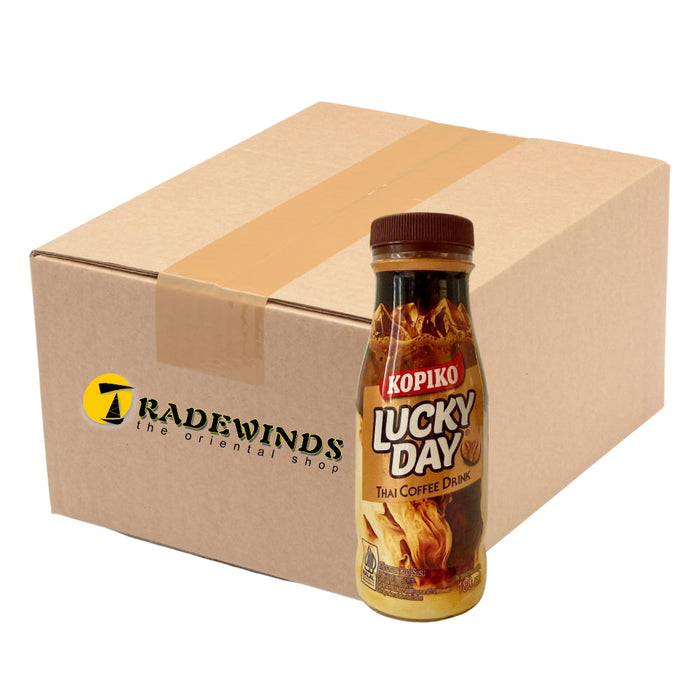 Kopiko Lucky Day Thai Coffee Drink - 24x180ml