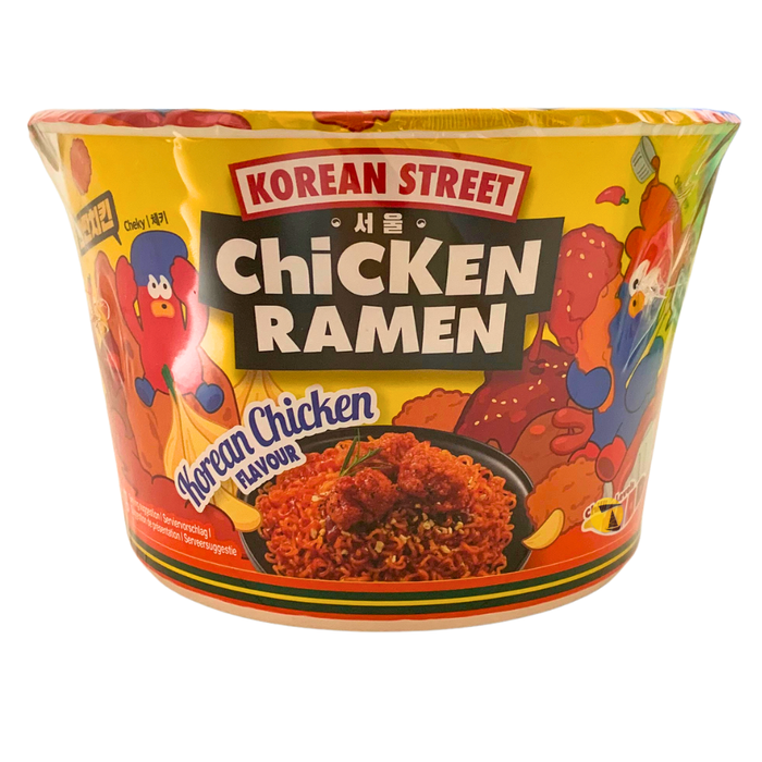 Korean Street Korean Chicken Flavour Ramen Bowl - 112g
