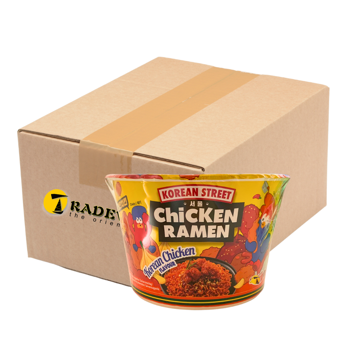 Korean Street Korean Chicken Flavour Ramen Bowl - 12x112g