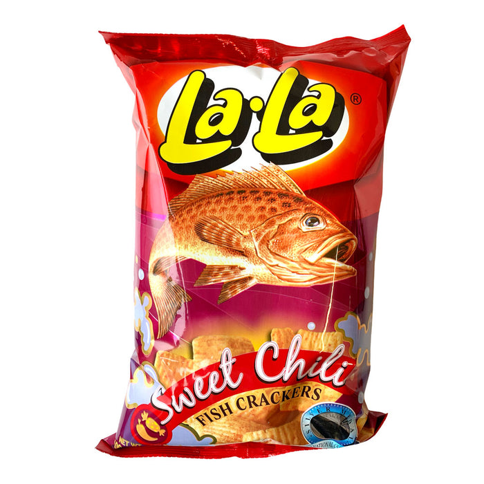 La-La Fish Crackers Sweet Chilli Flavour - 100g