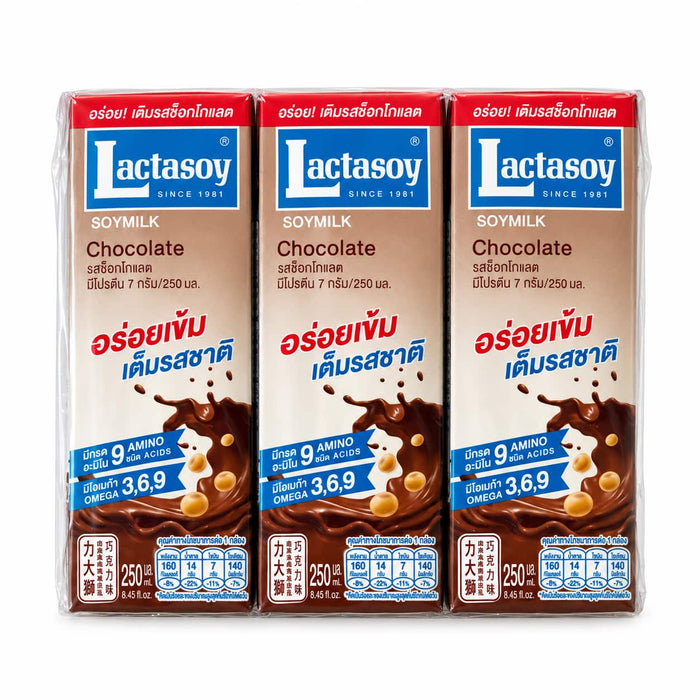Lactasoy Chocolate Soya Milk - 6x250ml