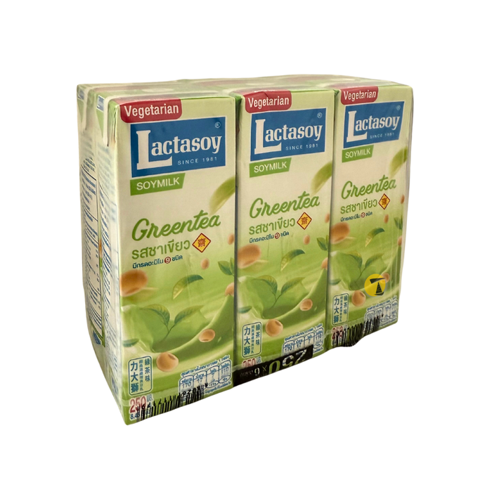 Lactasoy Green Tea Soya Milk - 6x250ml