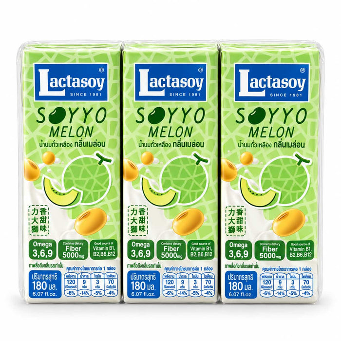 Lactasoy Soyyo Melon Drink - 6x180ml