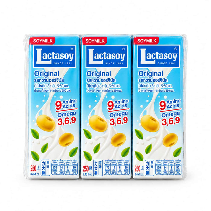 Lactasoy Original Soya Milk - 6x250ml