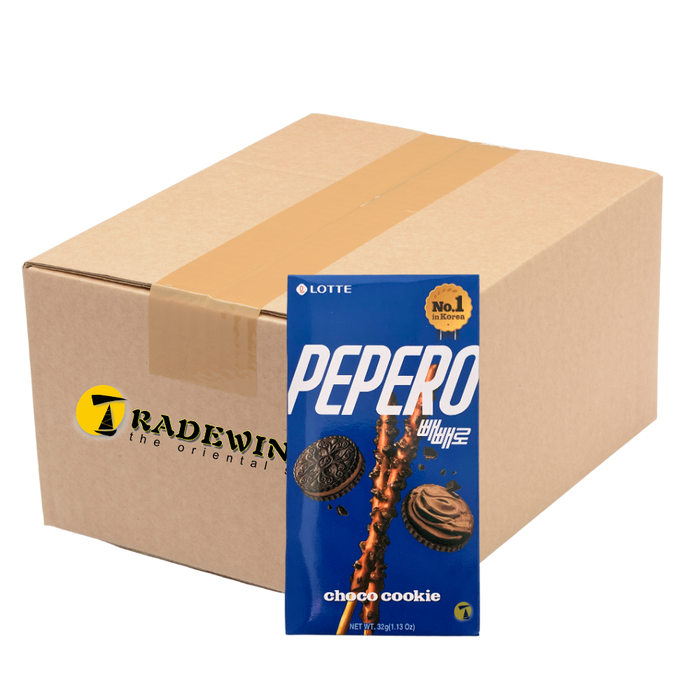 Lotte Pepero Choco Cookie Sticks - 40x32g