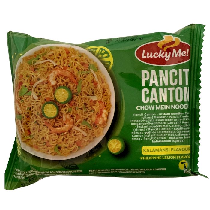 Lucky Me Instant Pancit Canton Noodles Kalamansi Flavour - 65g