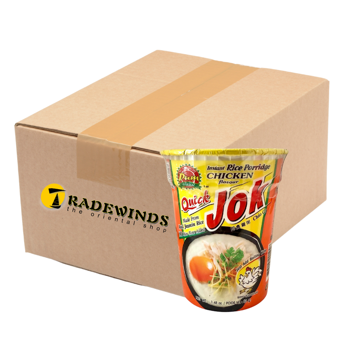 Madam Pum Jok Cup Rice Porridge  - Chicken Flavour - 36x42g