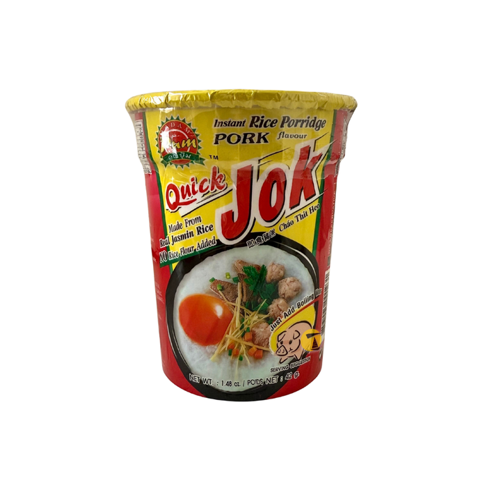 Madam Pum Jok Cup Rice Porridge  - Pork Flavour - 42g