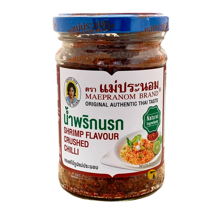 MaePranom Shrimp Flavoured Crushed Chilli - 134g