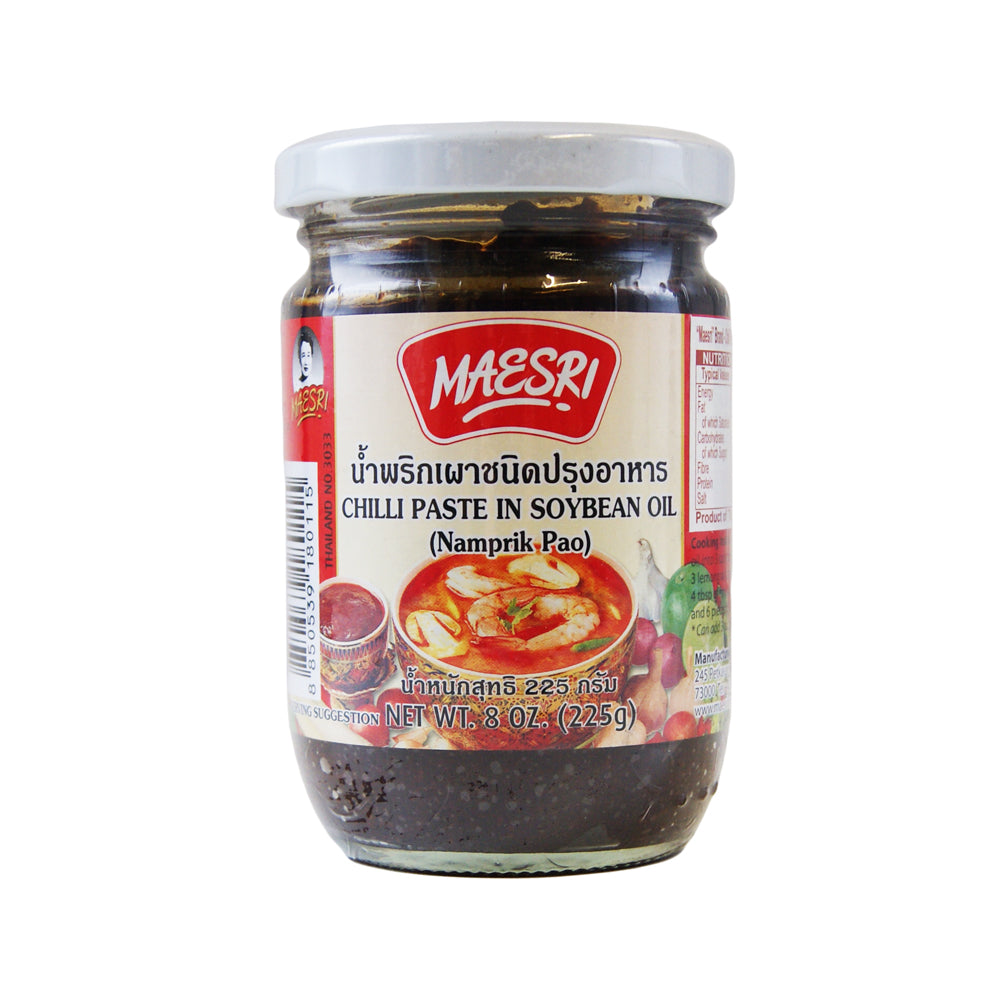 Maesri Chilli Paste in Soy Bean Oil 225g — Tradewinds Oriental Shop