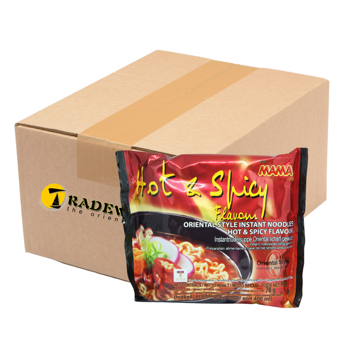 Mama Hot & Spicy Noodles - 20 Packets