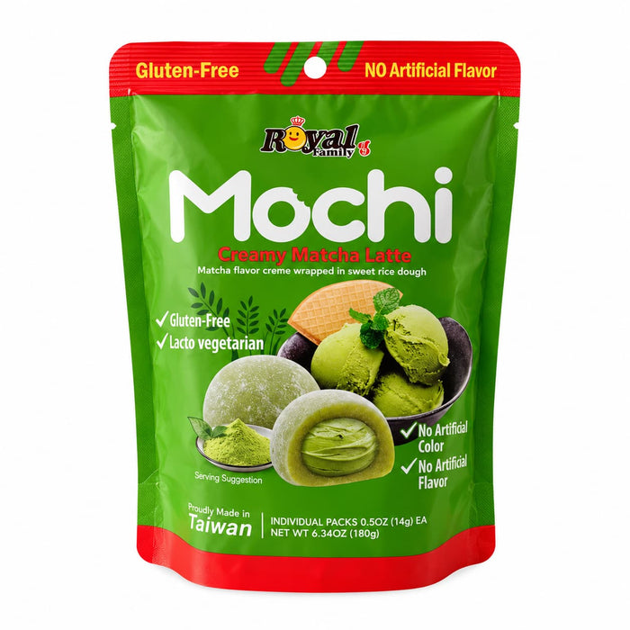 Royal Family Creamy Matcha Latte Mochi - 180g