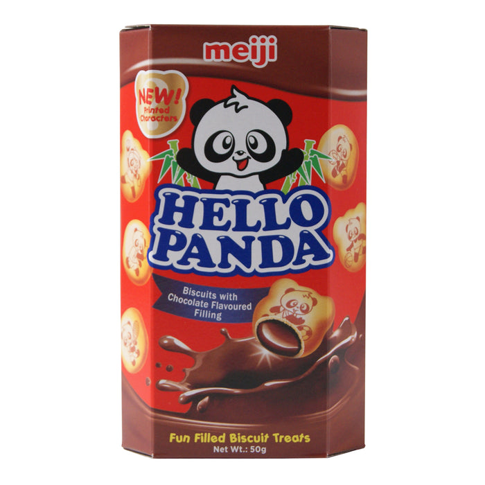 Hello Panda Chocolate Filled Biscuits - 50g