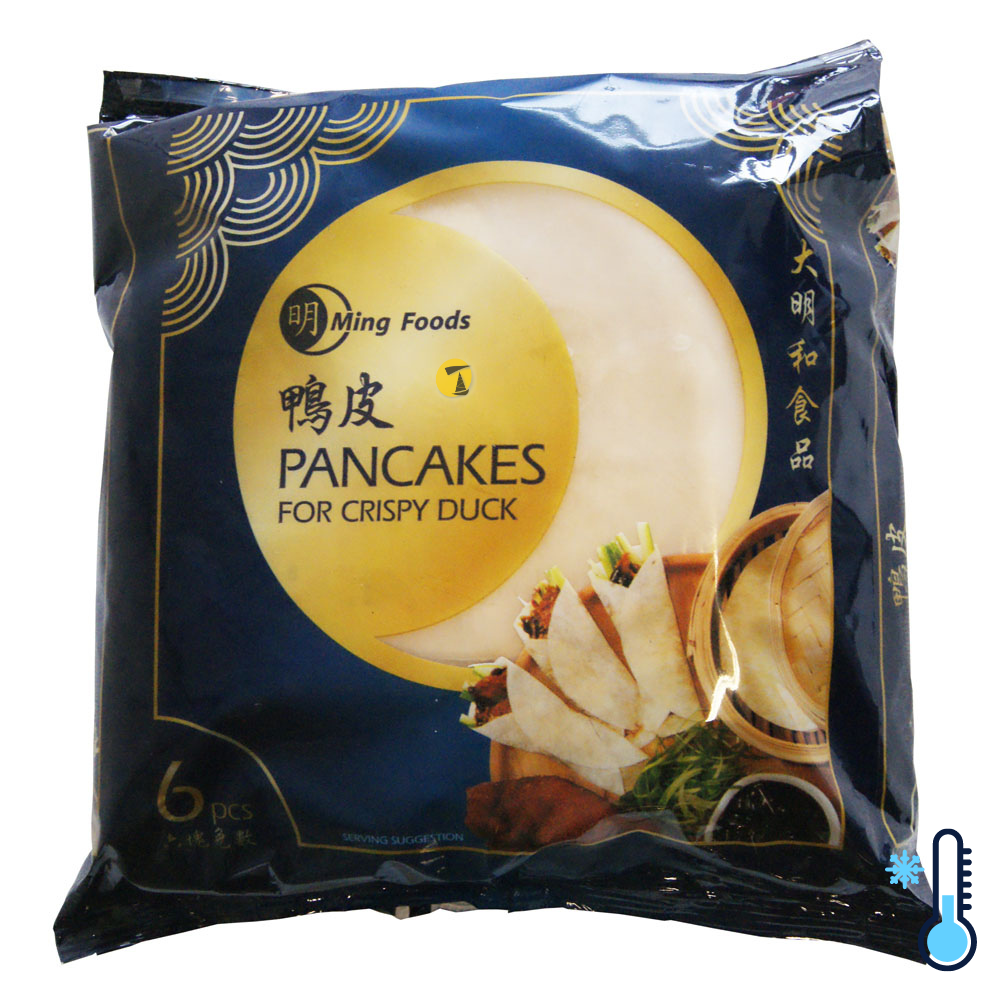 Ming Foods Pancakes for Crispy Duck (Pack of 17) 1Kg [FROZEN