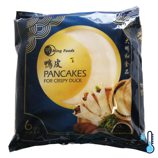 Ming Foods Pancakes for Crispy Duck (Pack of 17) - 1Kg [FROZEN]