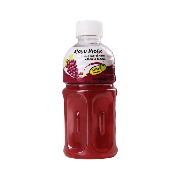 Mogu Mogu Grape Flavoured Drink with Nata de Coco - 320ml