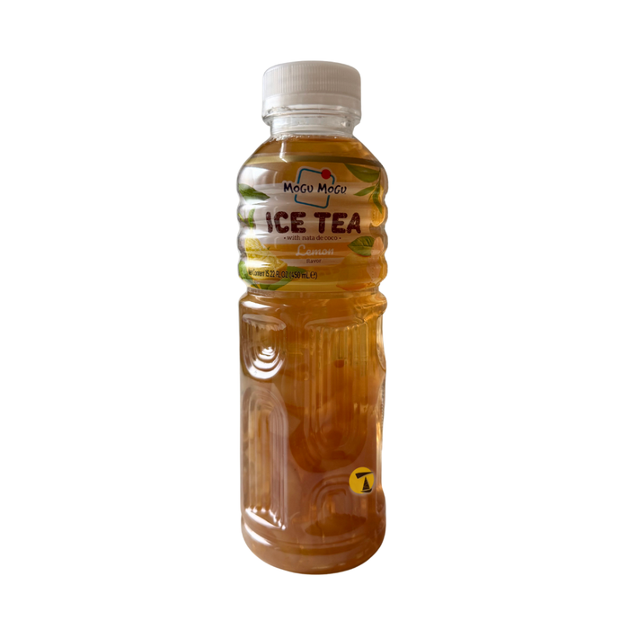 Mogu Mogu Lemon Flavoured Ice Tea with Nata de Coco - 450ml