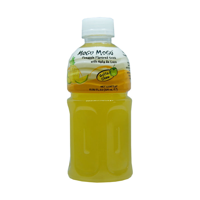 Mogu Mogu Pineapple Flavoured Drink with Nata de Coco - 6 x 320ml BB: 30/09/2024