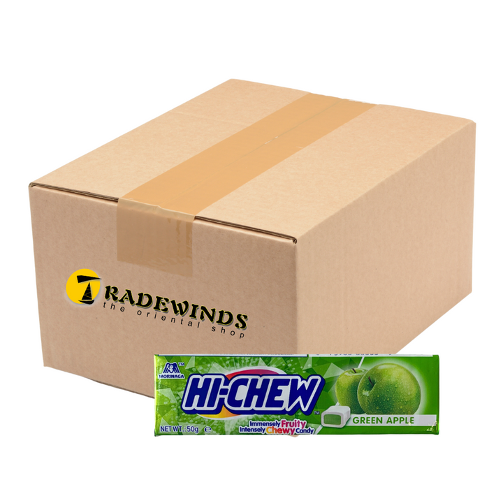 Morinaga Hi-Chew Green Apple Chewy Candy - 15x50g