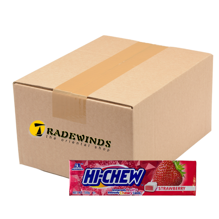 Morinaga Hi-Chew Strawberry Chewy Candy - 15x50g