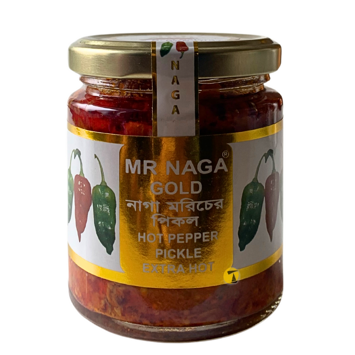 Mr Naga Gold Extra Hot Pepper Pickle - 190g