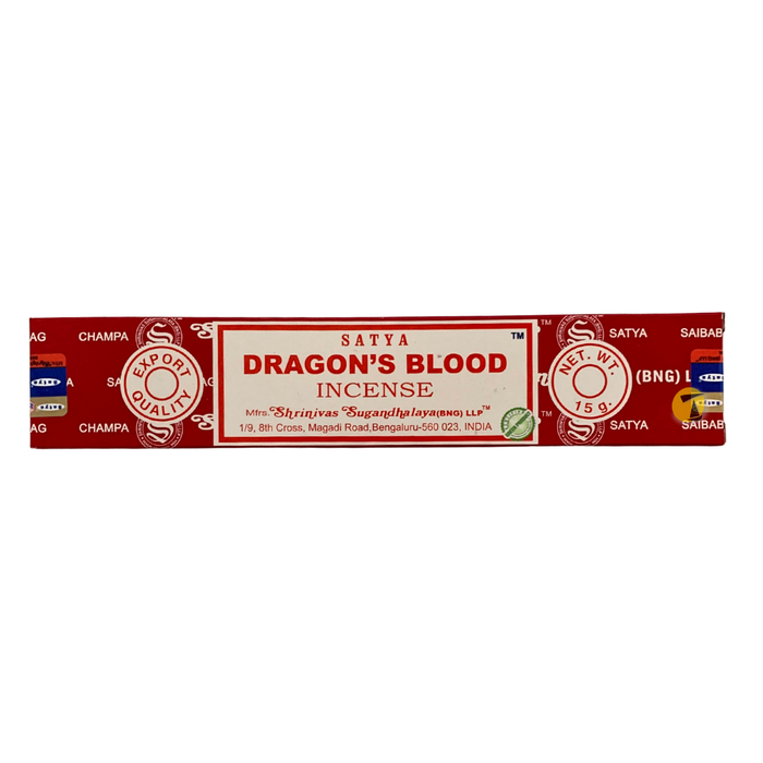 Nag Champa Satya Dragon's Blood Incense Sticks - 15g