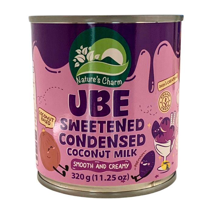 Nature's Charm Ube Sweetened Condensed Coconut Milk - 320g
