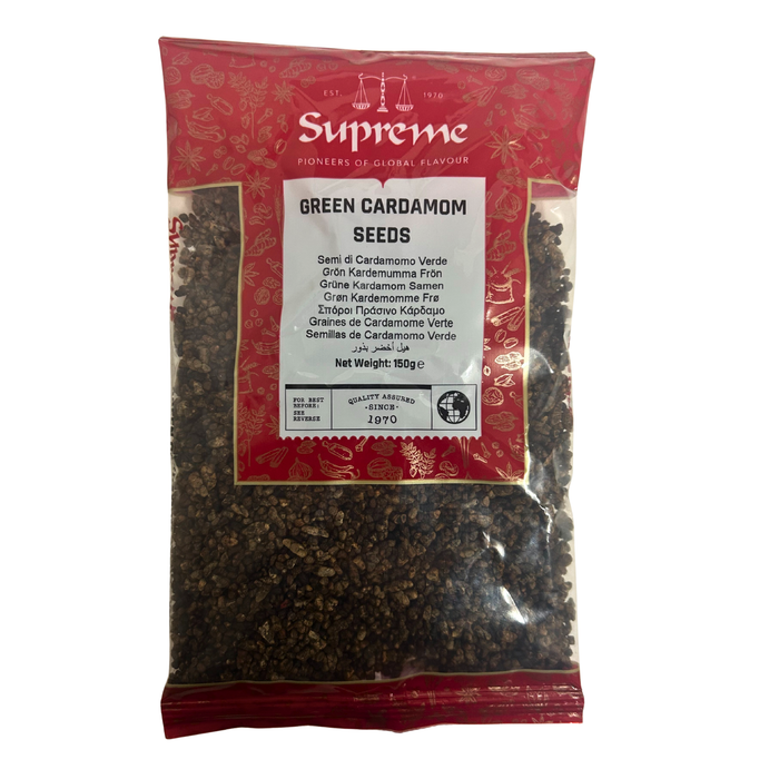 Supreme Green Cardamom Seeds - 150g