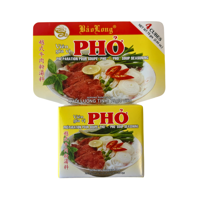 Bao Long Pho Beef Stock Cubes - 75g