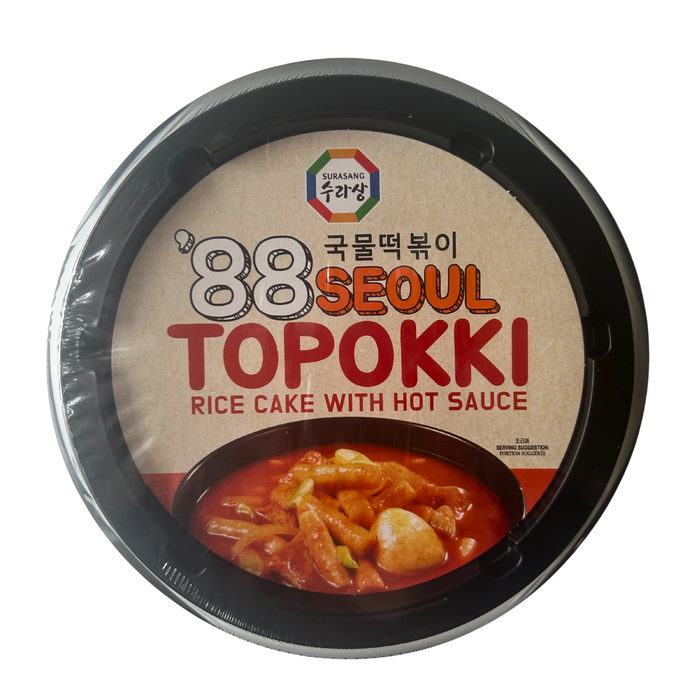 Surasang 88'Seoul Topokki Rice Cake with Hot Sauce - 170g