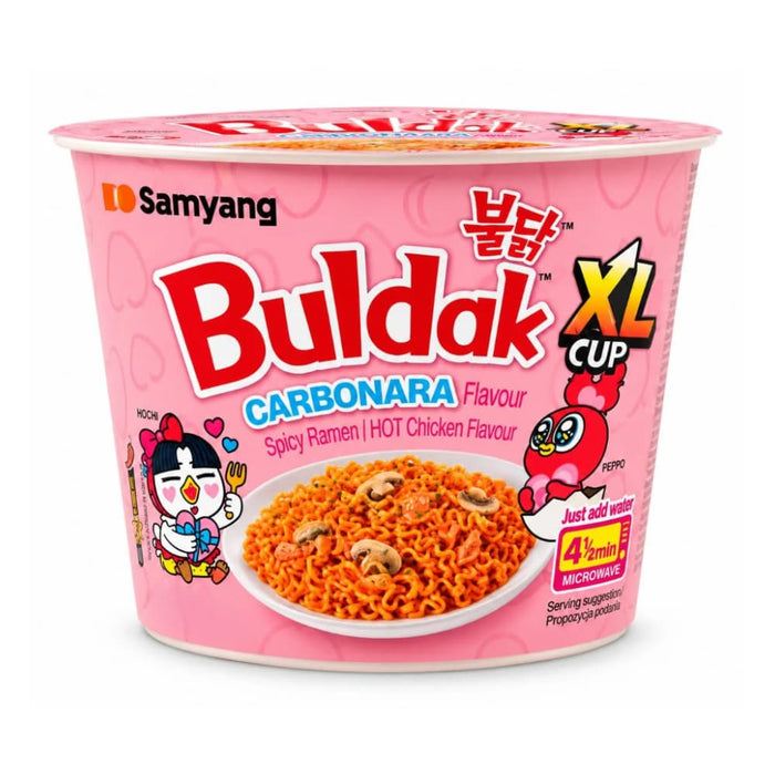 Samyang Buldak Carbonara Hot Chicken XL Bowl Ramen Noodles - 135g