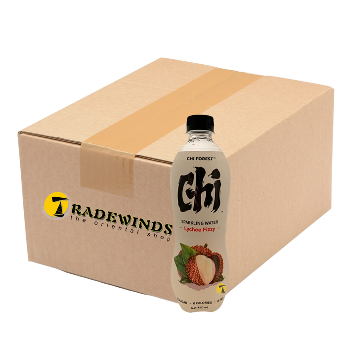 GKF Sparkling Water - Lychee Flavour - 15x480ml - BB: 02/08/2026