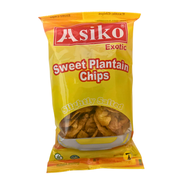 Asiko Plantain Chips - Slightly Salted - 75g